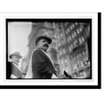 thumbnail image 1 of Historic Print, Labor Day Parade, Arthur B. McStay, Grand Marshal, astride horse, New York - 2, 18" x 24", 1 of 3