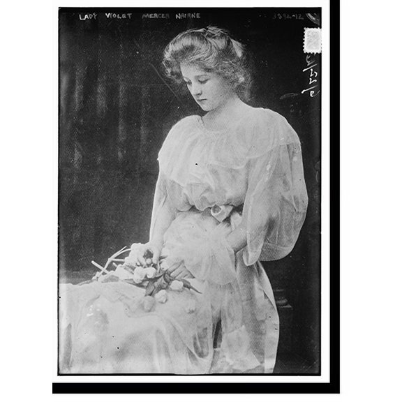 Historic Print, Lady Violet Mercer Nairne, 18" x 24"