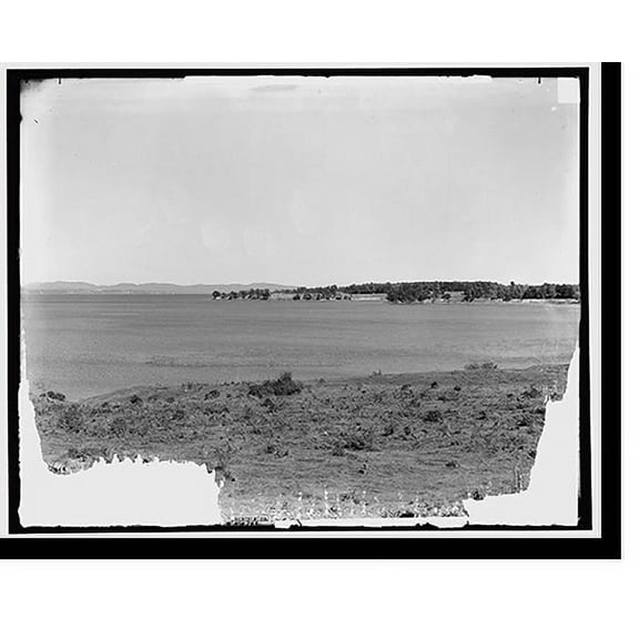 Historic Print, Lake Champlain from Fort Frederick, Crown Point, N.Y. - 2, 16" x 20"