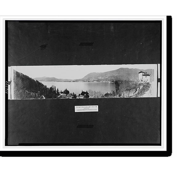 Historic Print, Lake Como, Italy, 18" x 24"