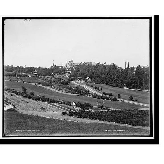 Historic Print, Lake Mohonk [Mountain] House, 18" x 24"