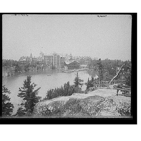 Historic Print, Lake Mohonk [Mountain] House, Lake Mohonk, N.Y., 16" x 20"