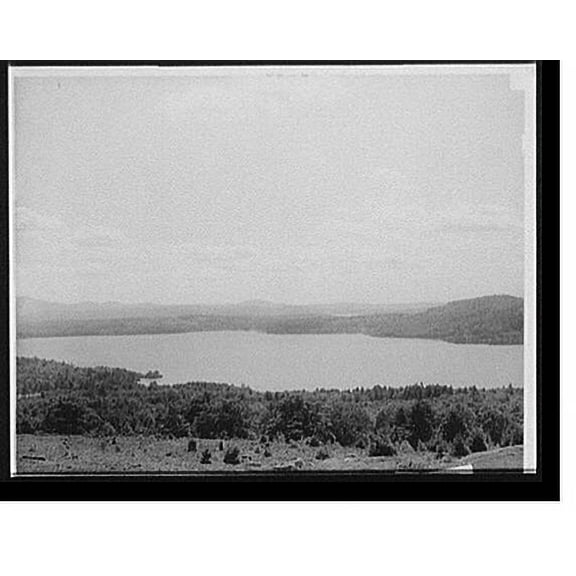 Historic Print, Lake Winnipesaukee, N.H. - 4, 16" x 20"