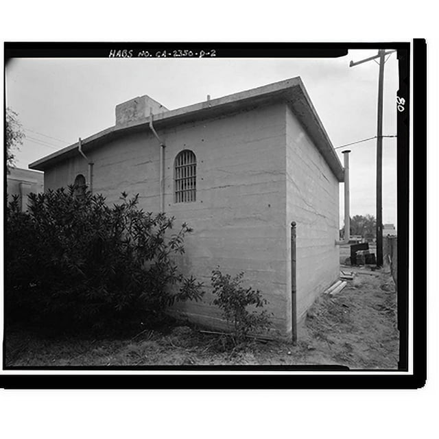 Historic Print, Lancaster County Center, Jail, 4845 Cedar Avenue