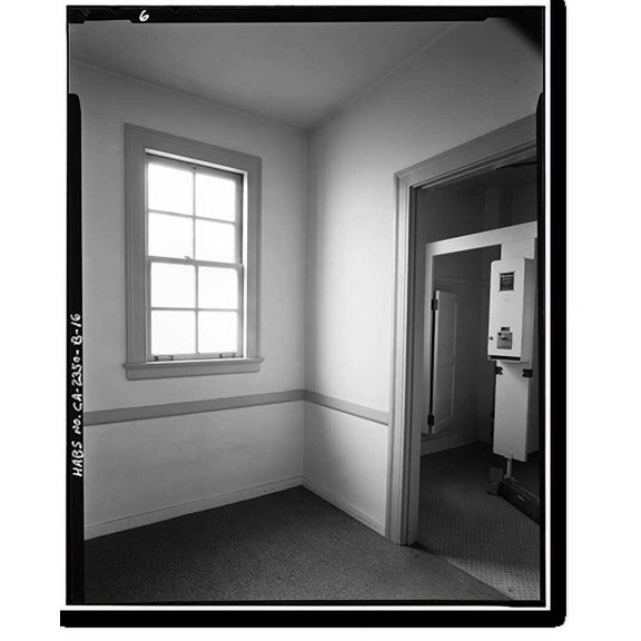 Historic Print, Lancaster County Center, Memorial Hall & Courthouse/Library, 4845 Cedar Avenue, Lancaster, Los Angeles County, CA - 16, 16" x 20"