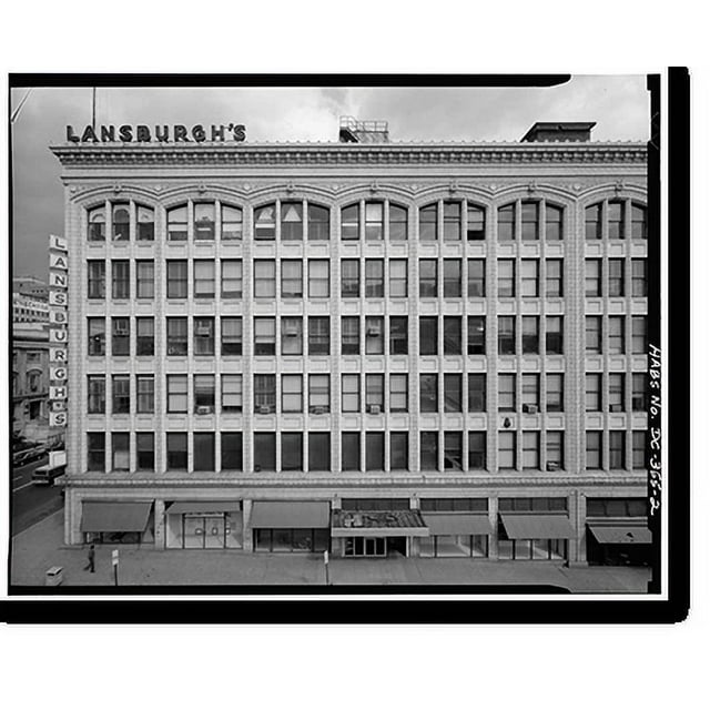 Historic Print, Lansburgh's Department Store, E & Eighth Streets