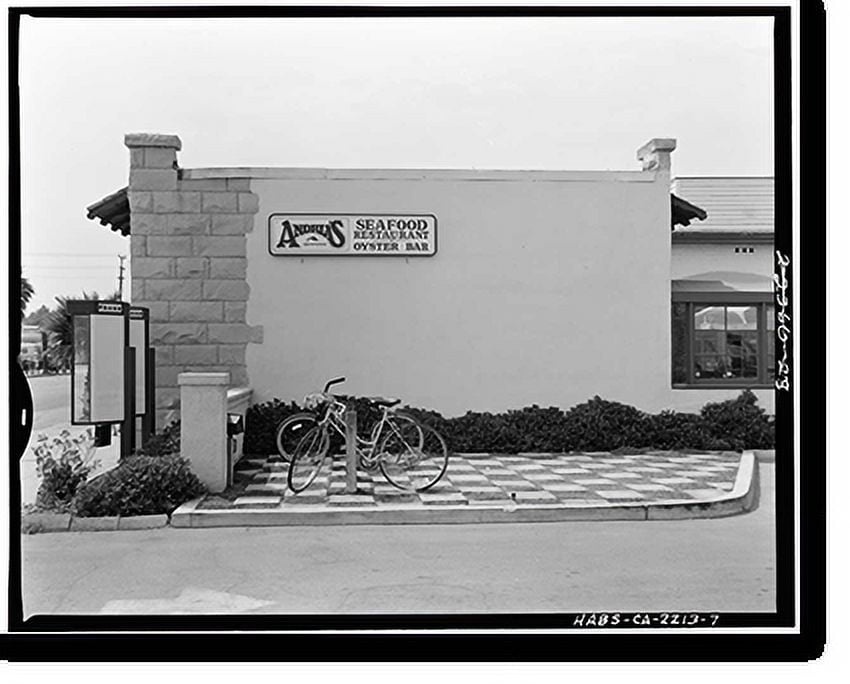 Historic Print, Larco Building, 214 State Street, Santa Barbara, Santa