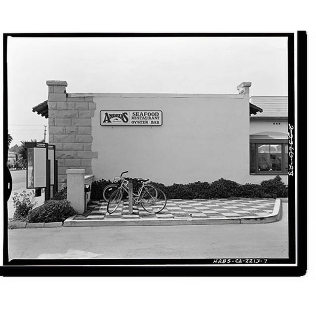 Historic Print, Larco Building, 214 State Street, Santa Barbara, Santa