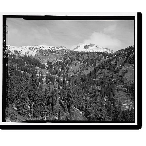 Historic Print, Lassen Park Road, Mineral, Tehama County, CA - 12, 16" x 20"