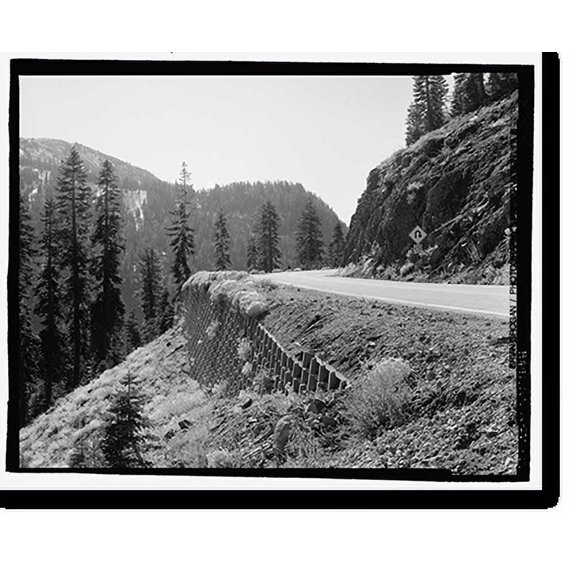 Historic Print, Lassen Park Road, Mineral, Tehama County, CA - 17, 18" x 24"