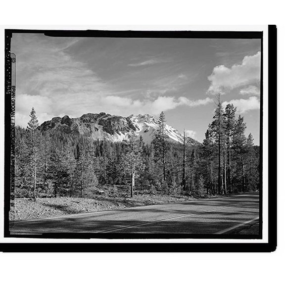Historic Print, Lassen Park Road, Mineral, Tehama County, CA - 20, 16" x 20"