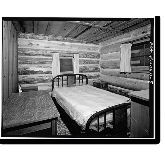 Historic Print, Lassen Volcanic National Park, Summit Lake Ranger Station, Mineral vicinity, Tehama County, CA - 7, 18" x 24"