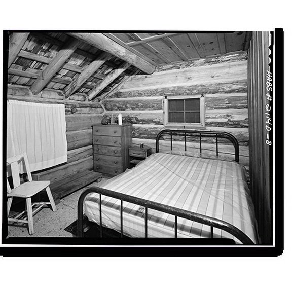 Historic Print, Lassen Volcanic National Park, Summit Lake Ranger Station, Mineral vicinity, Tehama County, CA - 8, 18" x 24"