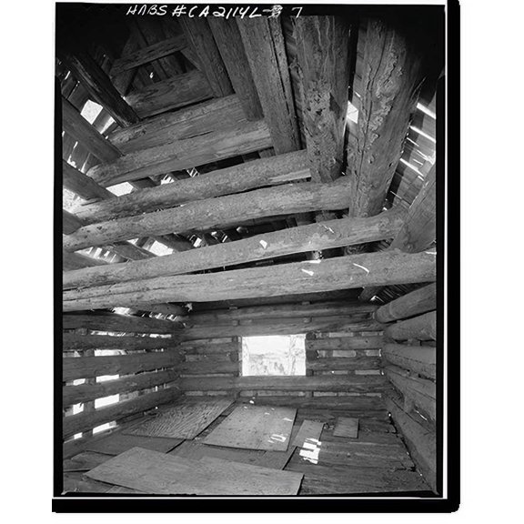 Historic Print, Lassen Volcanic National Park, Warner Valley Hay Barn, Mineral vicinity, Tehama County, CA - 7, 16" x 20"