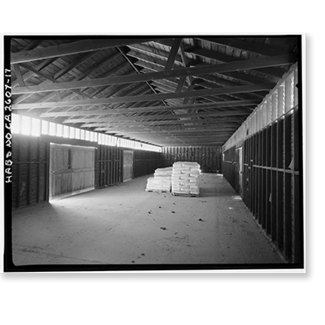 Historic Print, Latimer Packing House, 321 South San Antonio Avenue