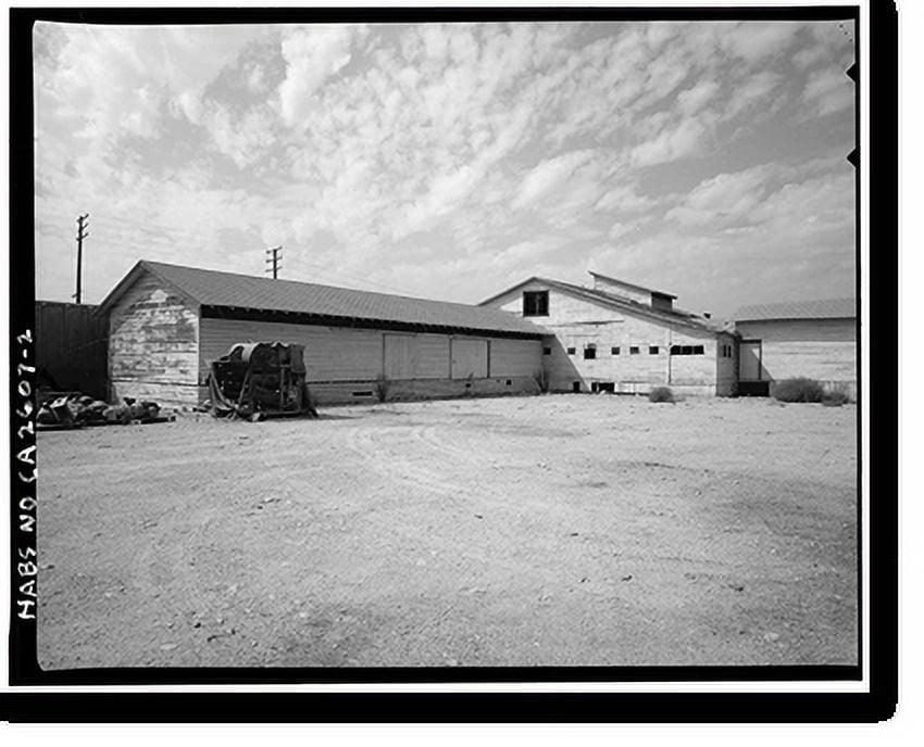 Historic Print, Latimer Packing House, 321 South San Antonio Avenue