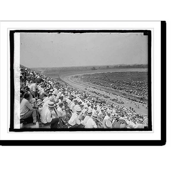 Historic Print, Laurel Auto Races, [Laurel, Md.], 7/11/25, 16" x 20"