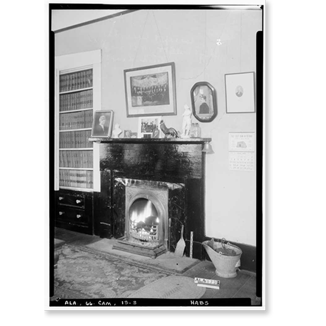 Historic Print, Law Office, Planters & Water Streets, Camden, Wilcox
