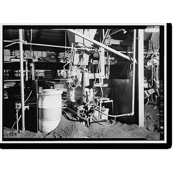 Historic Print, Lawler Machine & Foundry Company, Molding Area, 760 North Forty-fourth Street, Birmingham, Jefferson County, AL - 7, 16" x 20"