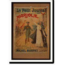 Historic Print, Le Petit journal publiera Marjolie. par Michel Morphy le 2 septembre, 16" x 20"