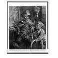 thumbnail image 1 of Historic Print, [Le Vendeur de mort aux rats]. Fele fugas mures..Clemendt de Jonghe excudit., 16" x 20", 1 of 3
