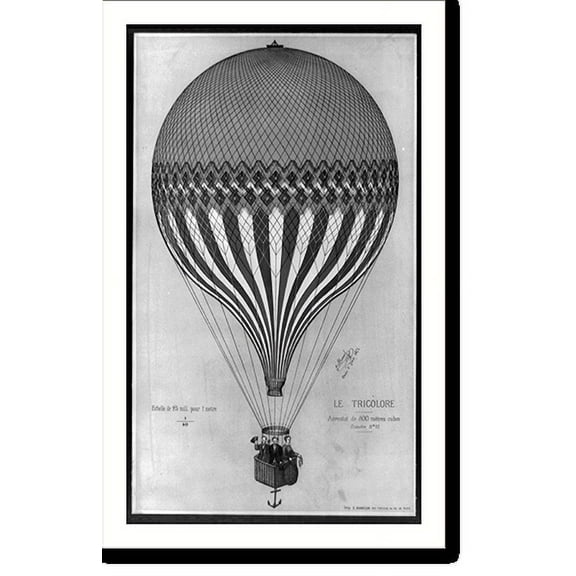 Historic Print, Le tricolore, 16" x 20"