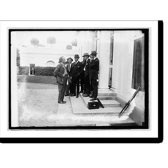 Historic Print, Ledoux at White House, 18" x 24"