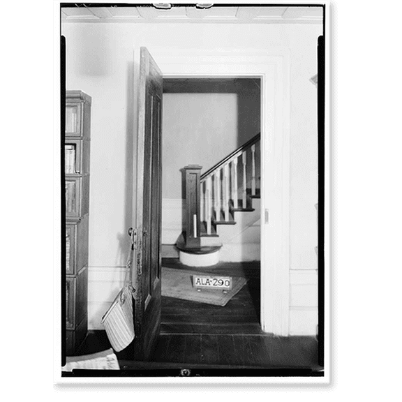 Historic Print, Lee Haven, County Road 21, Livingston, Sumter County, AL - 8, 18" x 24"