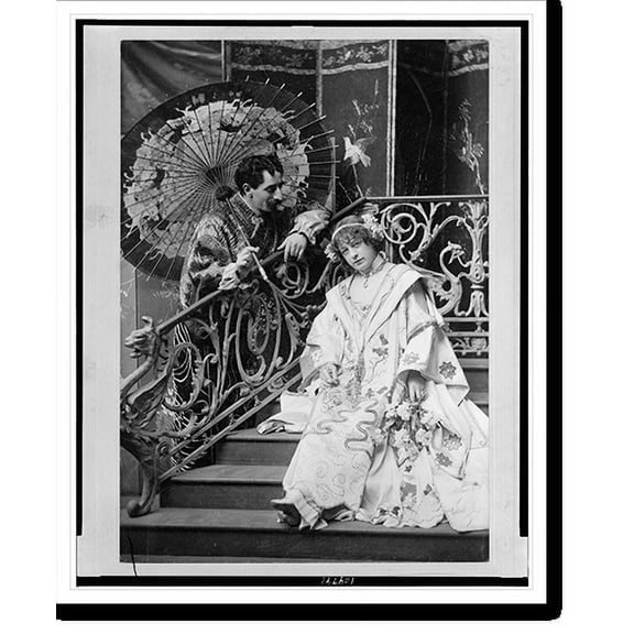Historic Print, Leon and Adelaide Herrmann.Curtiss, Kansas City., 18" x 24"