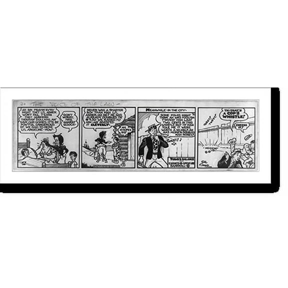 Historic Print, Li'l Abner. Ah bin prayin' ev'ry night thet Li'l Abner won't fail t'earn thet hunderd thousan' dollahs", 16" x 20"
