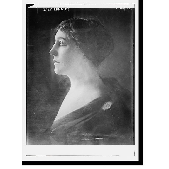 Historic Print, Lily Langtry, 16" x 20"