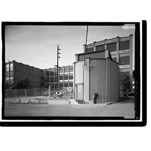 Historic Print, Lincoln Mill, Wellhouse, Abington Avenue, Huntsville, Madison County, AL - 2, 18" x 24"
