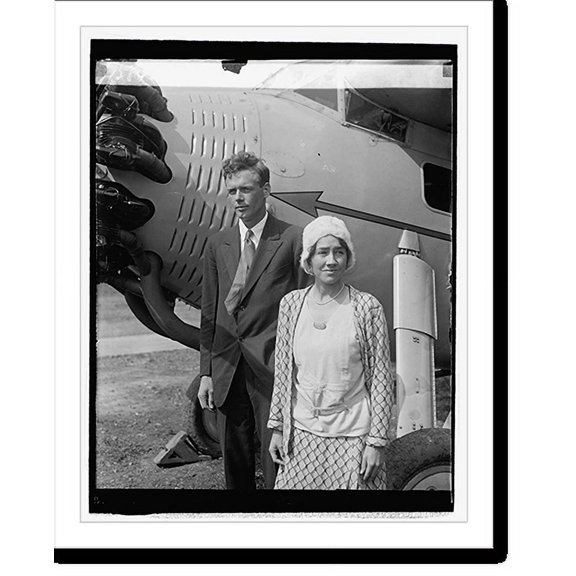 Historic Print, Lindbergh & wife, [9/18/29], 16" x 20"