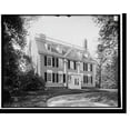 Historic Print, Lindens (Old Collins House), Danvers, Mass., The, 16" x