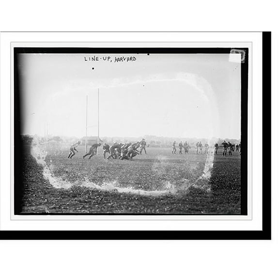 Historic Print, Line-up, Harvard, 18" x 24"