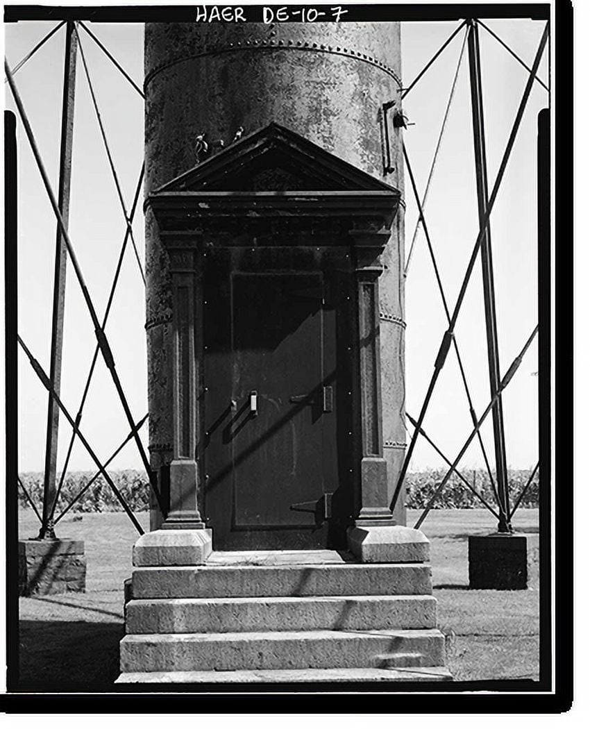 Historic Print, Liston Range Rear Light, County Road 2, Biddles Corner