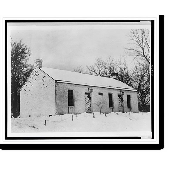 Historic Print, [Little schoolhouse at Georgetown, Ohio, which Ulysses S. Grant attended], 16" x 20"