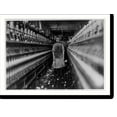 Historic Print, Little spinner in Globe Cotton Mill, Augusta, Ga