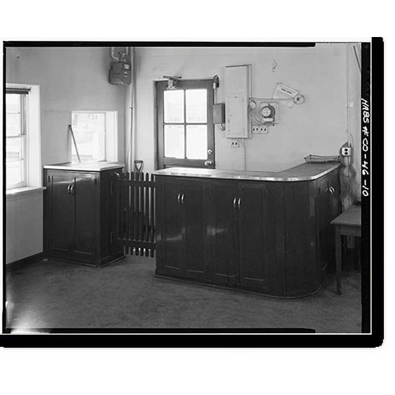 Historic Print, Littleton Denver & Rio Grande Western Depot, 2199 West Littleton Boulevard, Littleton, Arapahoe County, CO - 10, 16" x 20"