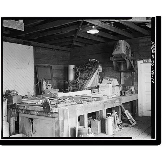 Historic Print, Littleton Denver & Rio Grande Western Depot, 2199 West Littleton Boulevard, Littleton, Arapahoe County, CO - 17, 16" x 20"