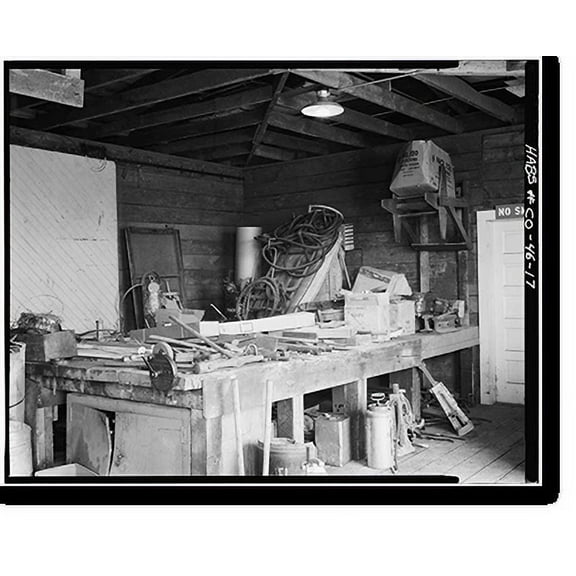 Historic Print, Littleton Denver & Rio Grande Western Depot, 2199 West Littleton Boulevard, Littleton, Arapahoe County, CO - 17, 16" x 20"