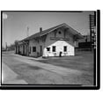 thumbnail image 1 of Historic Print, Littleton Denver & Rio Grande Western Depot, 2199 West Littleton Boulevard, Littleton, Arapahoe County, CO - 2, 18" x 24", 1 of 3
