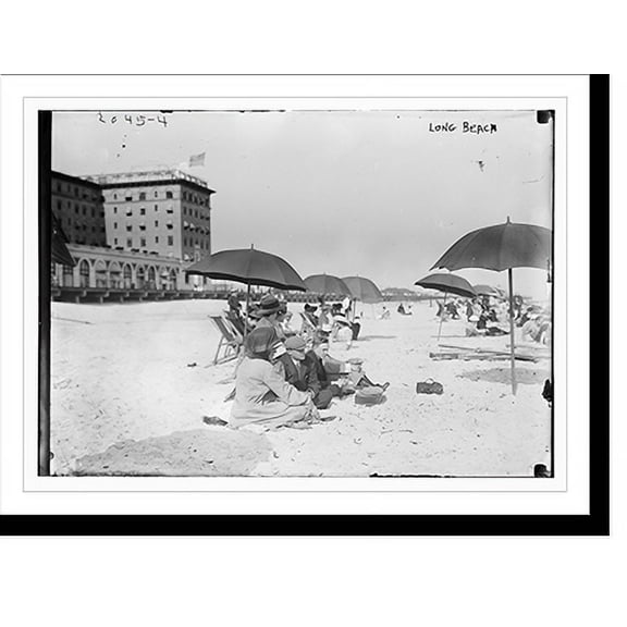 Historic Print, Long Beach, 18" x 24"
