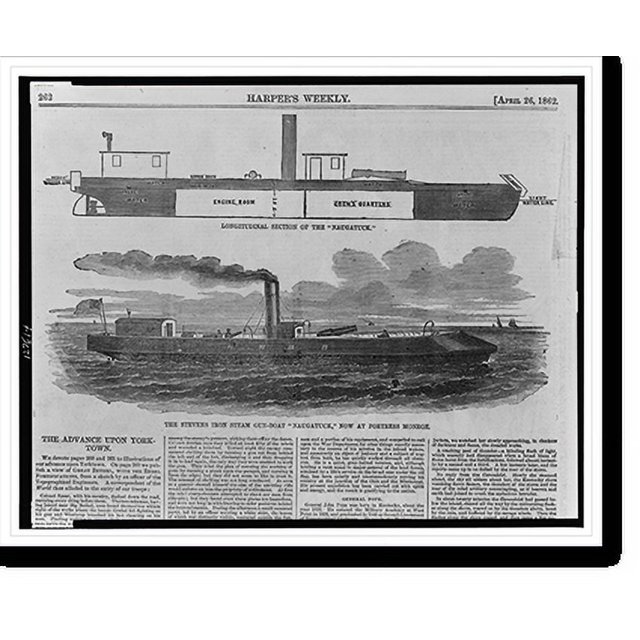 Historic Print, Longitudinal section of the Naugatuck" ; The Stevens