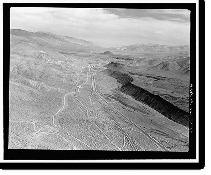 Historic Print, Los Angeles Aqueduct, From Lee Vining Intake (Mammoth