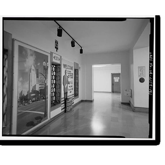 Historic Print, Los Angeles City Hall, 200 North Spring Street, Los Angeles, Los Angeles County, CA - 177, 16" x 20"