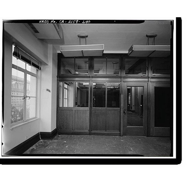 Historic Print, Los Angeles City Hall, 200 North Spring Street, Los Angeles, Los Angeles County