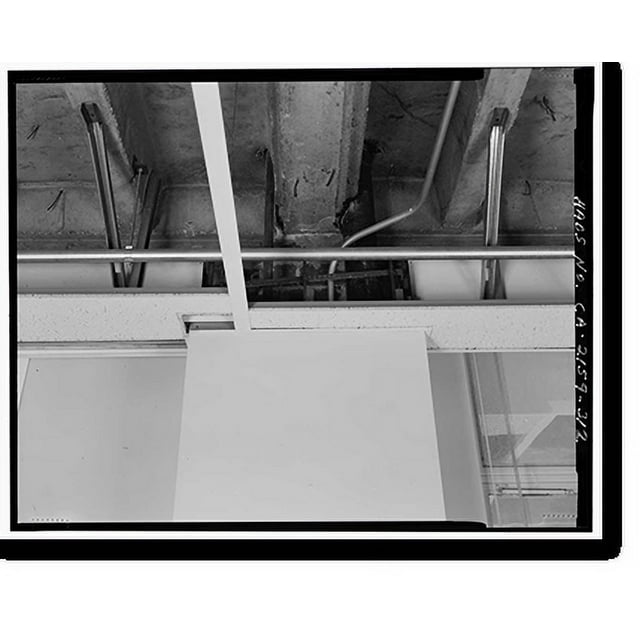 Historic Print, Los Angeles City Hall, 200 North Spring Street, Los Angeles, Los Angeles County