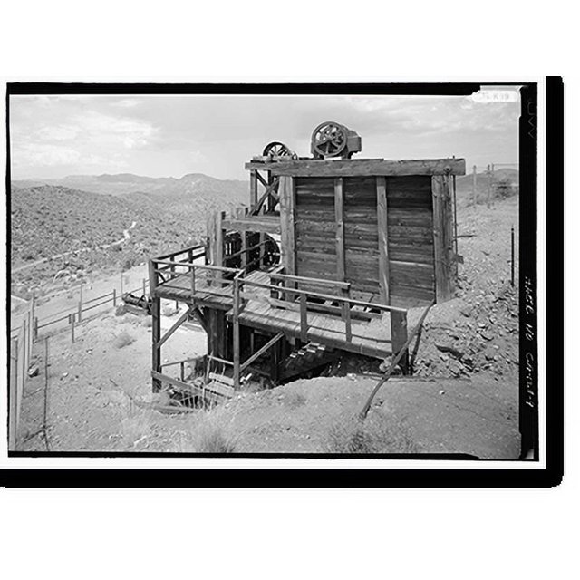 Historic Print, Lost Horse Gold Mill, Twentynine Palms vicinity, San