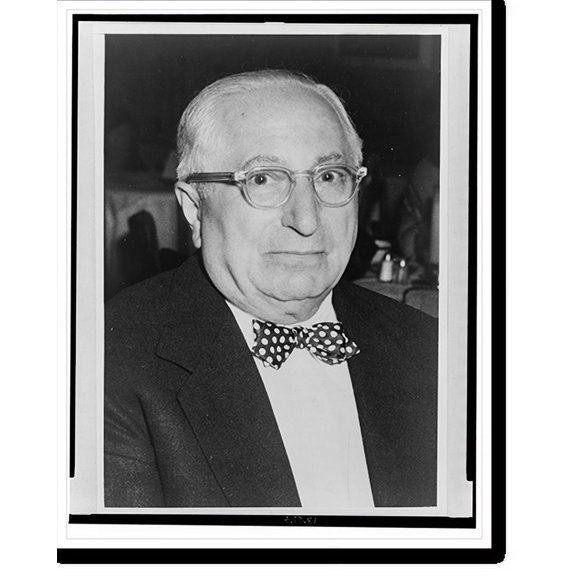 Historic Print, [Louis Mayer, head-and-shoulders portrait, facing front], 16" x 20"
